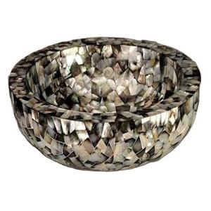 Cuenco para servir Chocolate de gran tamaño, Cuenco para dulces de servir Metal dorado, cuenco decorativo redondo de diseño fantástico para decoración de Ramadán - Product Image 6