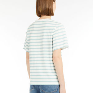 Nueva llegada, venta al por mayor, novedad de verano 2025, camiseta de manga corta para mujer, Camiseta holgada de talla grande a la moda para mujer, servicio OEM - Product Image 3