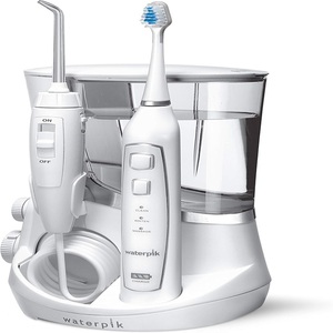 Waterpik เซต5.0ดูแลอย่างสมบูรณ์แปรงสีฟันไฟฟ้าระบบโซนิกขัด WP-861สีขาวขนแปรงสำหรับเด็กขนาดกลาง - Product Image 4