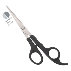 Ciseaux de coiffure légers et confortables à long manche pour droitiers, pour débutants, à pointe arrondie, 32 dents, écologiques - Product Image 4