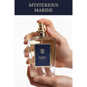 Perfume Mysterious Marine 50 ML, Fragancia Amaderada Deportiva para Hombre Adulto, Hecho en Turquía - Product Image 2