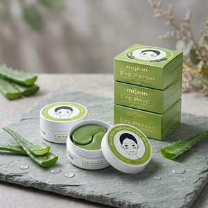 LOLOSKINNY Masques Hydrogel Apaisants et Rafraîchissants Coréens Unisexe à l'Aloès et Camélia, au Collagène, CoQ10 et Acide Hyaluronique pour les Cernes - Product Image 1