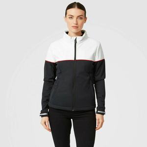 New Arrival High Quality Customized Design <b>Black</b> and <b>White</b> Softshell Breathable Women Jacket - Product Image 1