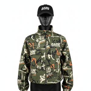 Chaqueta Softshell para Mujer, Tela de Poliéster, Color Verde, Impresión de Logotipo Personalizado, Bordado, Impermeable, Cortavientos - Product Image 6