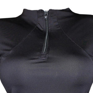 Camiseta sin Mangas de Alta Calidad para Mujer, Suave, de Secado Rápido, Transpirable, Ligera, con Cierre de Cremallera, Anti-UV, Antibacteriana, al por Mayor - Product Image 6