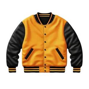 2024 Hip Hop Varsity Veste Hommes Femmes Automne Patchwork Couleur Bloc Coupe-Vent Manteaux Mode Lâche - Product Image 5