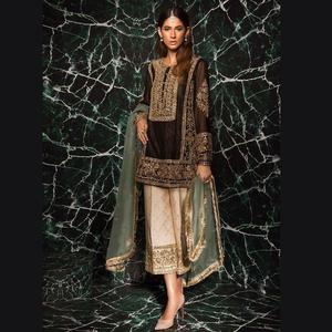 Vestido de verano de WS Vestido internacional Traje de seda étnico Venta caliente Diseñador Recto Salwar Kameez Vestido de Pakistán ndia - Product Image 3