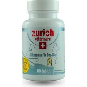 Zurich Glucosamine Joint strengener สำหรับแมวและสุนัข60เม็ด