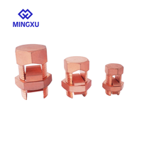 Conectores de Perno Partido de Cobre TJ 16-240MM2 de Fabricante para Puesta a Tierra de Latón/Cobre, Abrazaderas/Conectores de Perno para Conexión a Tierra