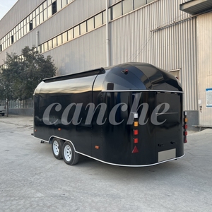 Camion de nourriture de kiosque d'extincteur de système de remorque de nourriture de pizza personnalisée par norme des Etats-Unis - Product Image 4