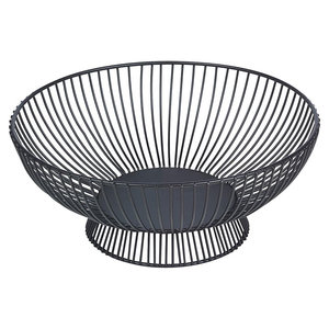 Fruit Dish <b>Round</b> Fruit <b>Basket</b> Metal Wire Vegetable Bowl metal storage <b>basket</b> for kitchen accessories food storage <b>basket</b> - Product Image 4