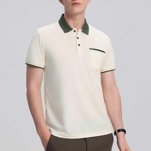 Polo de golf uni 170 grammes brodé personnalisé à séchage rapide 100% T-shirts en polyester Chemises polo unisexes Chemise polo surdimensionnée lourde - Product Image 3