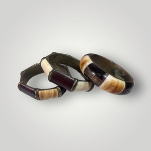 Meilleure qualité Style ethnique corne Kada Tribal inspiré bracelet en corne naturelle pour filles et dames bijoux de mode disponibles à la vente - Product Image 2