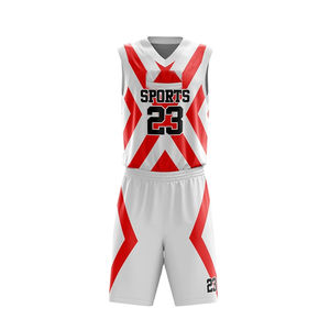 2025 jeunesse logo personnalisé basket-ball avec bouton haute qualité sublimation uniforme de basket-ball pour hommes - Product Image 2