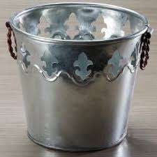 Cubo de hielo de estaño galvanizado para fiesta, para bebidas, bañera de fiesta de Metal - Product Image 3