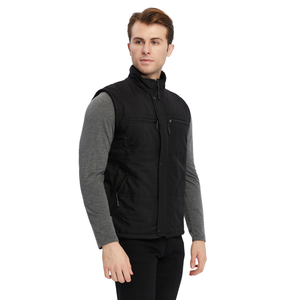 Chaleco de Trabajo Unisex Personalizado con Cierre de Cremallera, Impermeable y Cortavientos, Tejido de Poliéster de Alta Calidad, Relleno de Algodón, Sin Mangas, 220g, 4 Bolsillos - Product Image 2