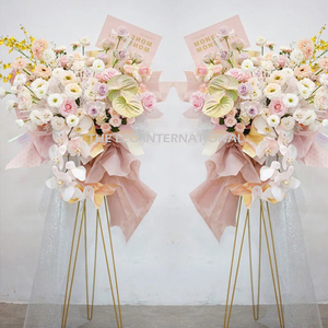 Gardening Iron Flower Rack Balcony Outdoor Potted Iron Flower <b>Stand</b> Plant Storage <b>Stand</b> <b>Backdrop</b> <b>Stand</b> Metal - Product Image 2