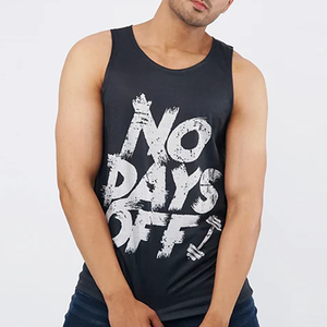 เสื้อกล้ามออกกำลังกายสไตล์กล้ามเนื้อที่เป็นเอกลักษณ์ของผู้ชายเสื้อถักนิตติ้งพิมพ์ฉลากส่วนตัว - Product Image 5