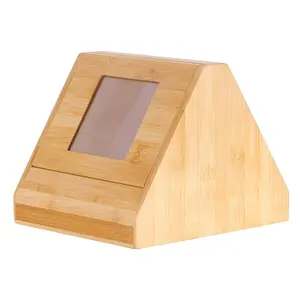 Best Seller Eco-Friendly Bamboo Pet Memorial Urn with Photo Frame Modern Wooden Keepsake <b>Box</b> <b>for</b> Dog or Cat <b>Ashes</b> - Product Image 1