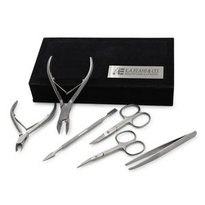 Ensemble de 6 lames incurvées de qualité supérieure ensemble de manucure et de pédicure pour le soin des ongles des doigts acier inoxydable japonais fini mat 2026 - Product Image 3