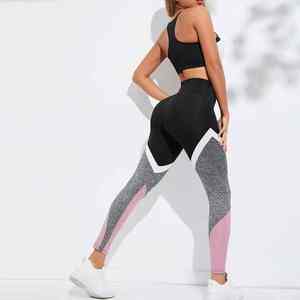 Conjunto de Yoga Profesional Personalizado para Mujer, Ropa Deportiva Ligera de Alta Calidad con Impresión de Logotipo, Diseño Transpirable y Ecológico - Product Image 2