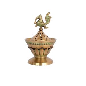 Nouveauté : Brûleur d'encens suspendu en laiton de haute qualité, chaîne écologique, encens indien pour la décoration intérieure de la maison et des hôtels - Product Image 2