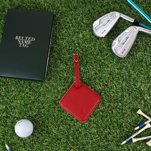 [FENICE] ETIQUETA DE NOMBRE CON CINTURÓN CLÁSICO (100*175mm) ETIQUETA DE NOMBRE DE Textura suave con 10 colores impermeables y correa con hebilla - Product Image 4