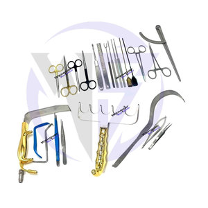 24/Uds instrumentos quirúrgicos de acero inoxidable con logotipo personalizado juego de abdominoplastia para cirujano cosmético herramientas manuales disponibles - Product Image 1