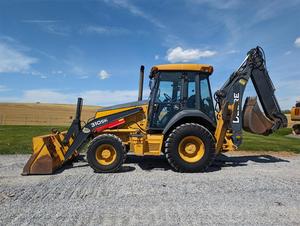 जोहान डीयर 310ksbhe <span class=keywords><strong>Loader</strong></span> Yanmar 70hp डीजल इंजन 220 घंटे इस्तेमाल किए गए 9 टन रेटेड लोड में बाल्टी काइब स्किड स्टीड है। - Product Image 2