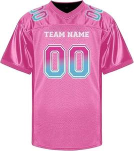 Maillot de football américain personnalisé avec impression par sublimation du nom de l'équipe maillot de fan maillot de sport respirant pour hommes - Product Image 5