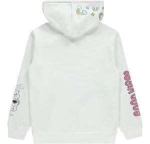 เสื้อฮู้ดผู้ชายสีขาวคลาสสิก ปี 2025/2026 ผ้าฝ้าย 100% สำหรับฤดูหนาว ย้อมสีเรียบง่าย สวมใส่สบายในชีวิตประจำวัน - Product Image 2