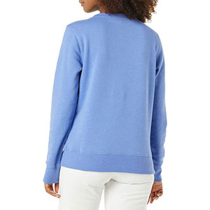 Sweat-shirts à capuche en molleton 100 % coton de haute qualité, couleur unie, grande taille, logo brodé, pour femme, séchage rapide, hiver - Product Image 2