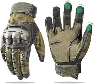 Gant de sport en cuir avec logo personnalisé pour la course de moto Nouveau design avec fonction respirante - Product Image 5