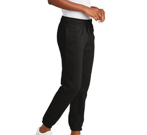 กางเกงสเวตเตอร์ขาตรงขากว้างสำหรับผู้หญิงกางเกงผ้าฝ้ายโอเวอร์ไซส์ออกแบบได้ตามต้องการ - Product Image 5