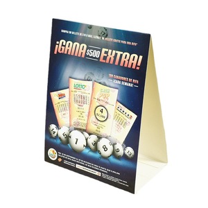 Tùy Chỉnh In Đảng Bảng Lều Tự Chọn Thẻ Giấy Thương Mại Khuyến Mãi Quảng Cáo Nơi Thẻ Trang Trí Máy Tính Để Bàn Bảng Dấu Hiệu - Product Image 1