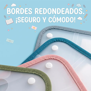 Organizer da Ufficio A4, Cartella Portadocumenti Pieghevole in Plastica con Indice, Custodia Portatile per Esami e Studio - Product Image 5