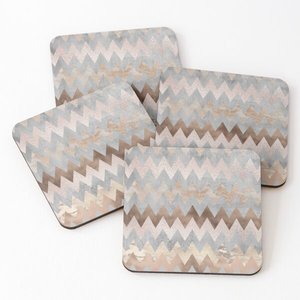 Hot Sale <b>Enamel</b> Print Wooden <b>Cup</b> Anti Skid Coasters Mat Set With <b>Enamel</b> Printed Top Quality <b>Cup</b> Coasters Set at Lowest Price - Product Image 2