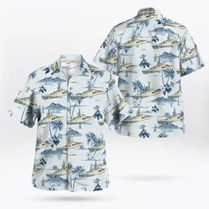 <b>Men's</b> Custom Graphic <b>Hawaiian</b> Beach <b>Shirt</b> Short Sleeve Floral Summer Tops Blouse Made From Twill Fabric - Product Image 6