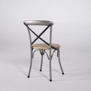 Cross new Living Room Chairs Simple Solid Wood Office Chair Living Room Furniture Hotel Chairs With Metal Frame for Home - Product Image 2