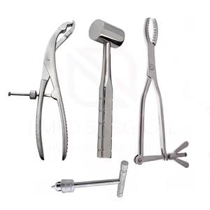 Kit complet de chirurgie dentaire, forceps de maintien osseux |   Ensemble d'instruments chirurgicaux dentaires réutilisables en acier inoxydable de qualité supérieure CE SURGICAL - Product Image 4