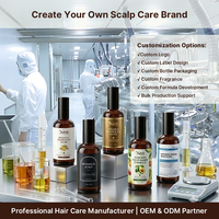 Minyak Elixir Jahe Profesional untuk Perawatan Rambut Tipis, Minyak Perawatan Botani untuk Memperkuat & Menutrisi Rambut agar Terlihat Sehat