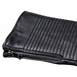 Fashion Winter Full <b>Finger</b> Leather Touch Screen Breathable Travel <b>Gloves</b> Customized Design High Quality - Product Image 2