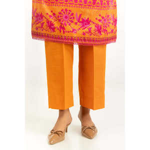 IUSTKSD-1197สูทพิมพ์ลายโบฮีเมียนสีกากี3ชิ้นเสื้อแขนสามส่วนไม่มีปกสำหรับฤดูใบไม้ผลิ/ฤดูร้อนจำนวน2ชิ้น - Product Image 4