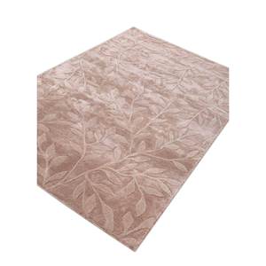 พรมขนสัตว์ผสมวิสโคสสีเบจน้ำตาลลายดอกไม้ Aurelia รุ่น TR-15055 สำหรับตกแต่งบ้าน ห้องนั่งเล่น ห้องโถง รูปทรงสี่เหลี่ยมผืนผ้า ลายทาง เหมาะสำหรับวัยรุ่น - Product Image 2