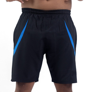 Custom Embroidery 2026 Mens Soccer Shorts Piping Breathable Quick Dry Solid <b>Elastic</b> Waist Sports Running Shorts 100% Polyester - Product Image 4