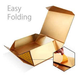 Caja de regalo de 13,5x9x4,1 pulgadas, caja de regalo grande con tapa, caja de propuesta de dama de honor, caja de regalo resistente, caja de regalo plegable - Product Image 5