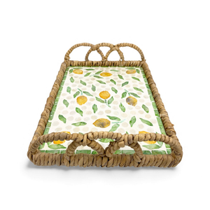 Décoration en nacre avec bord en jacinthe d'eau pour servir les aliments, stylisme de table et usage domestique en provenance du Vietnam - Product Image 4