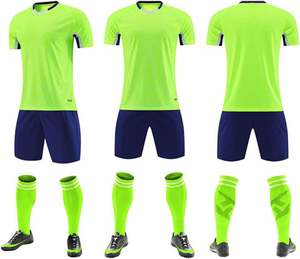 Uniforme de football d'été respirant en gros d'usine maillot de football sublimé en polyester à séchage rapide - Product Image 1