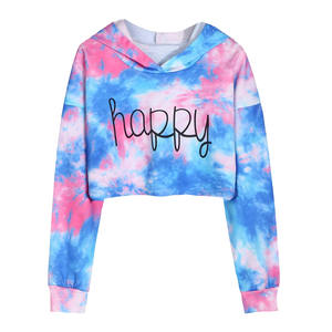 Estilo callejero personalizado mujeres sudaderas con capucha Tie Dye estampado a granel invierno mujeres pulóver sudaderas con capucha nuevo diseño mujeres Tie Dye sudaderas con capucha - Product Image 2