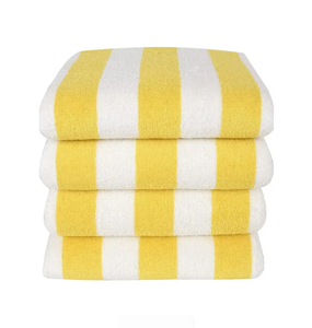 Serviette de plage de golf en pur coton au design personnalisé fabriquée à Karur - Product Image 1